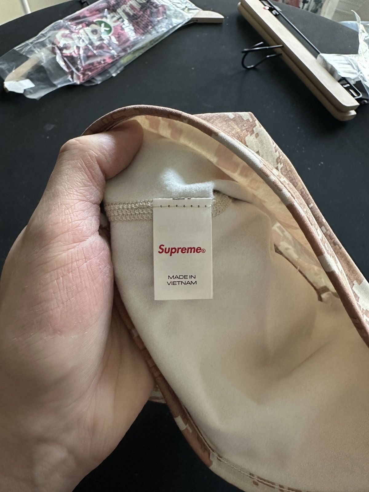 Supreme Supreme Heat Reactive Balaclava Tan Brown Digi Camo Size ONE SIZE - 4 Thumbnail