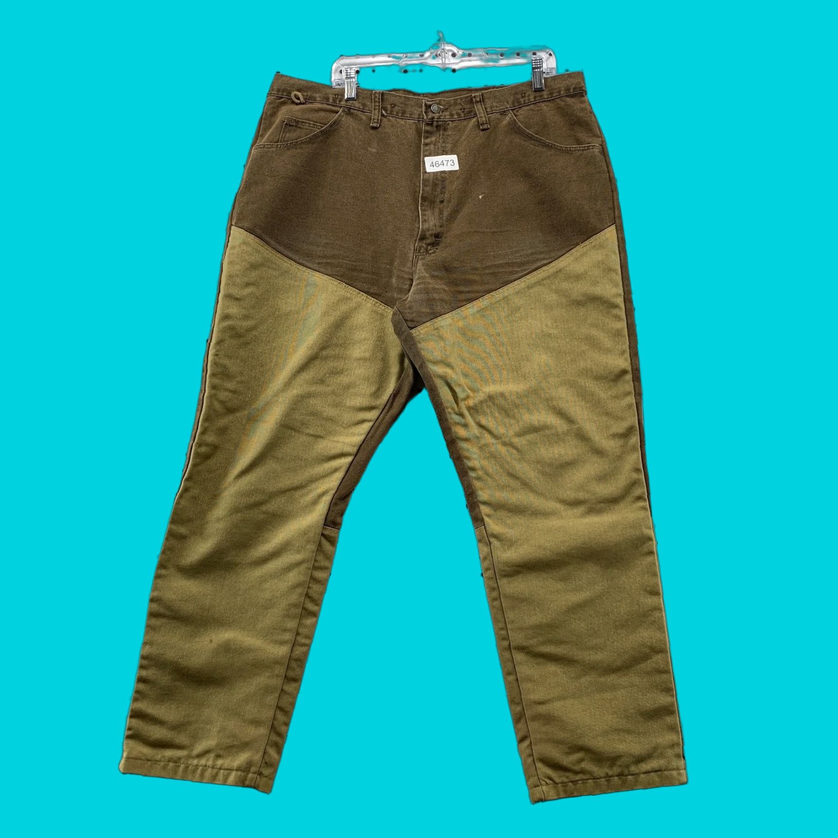 Wrangler VIntage Wrangler Rugged Double Knees Brush Pants Mens 40x31 Tag 42x30 Hunting Size US 40 / EU 56 - 1 Thumbnail