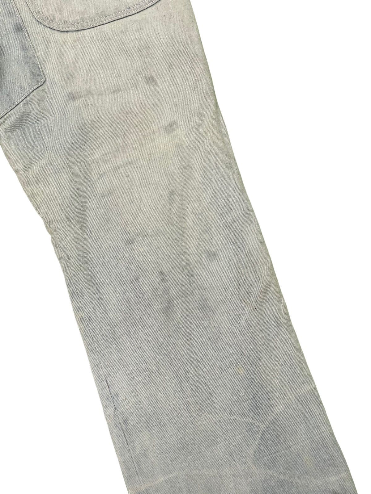 Japanese Brand Patchwork Jeans The Exibitionist Distress Regular 6🟦9 Size US 31 - 14 Thumbnail