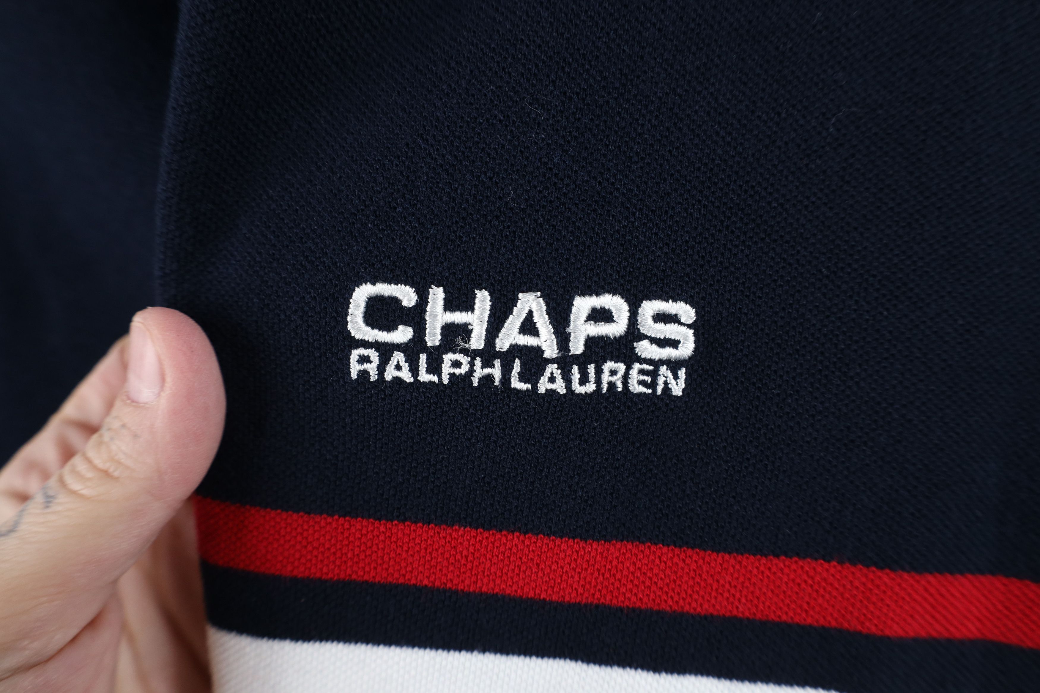 Ralph Lauren Vintage 90s Chaps Ralph Lauren Knit Long Sleeve T-Shirt Size US L / EU 52-54 / 3 - 4 Thumbnail