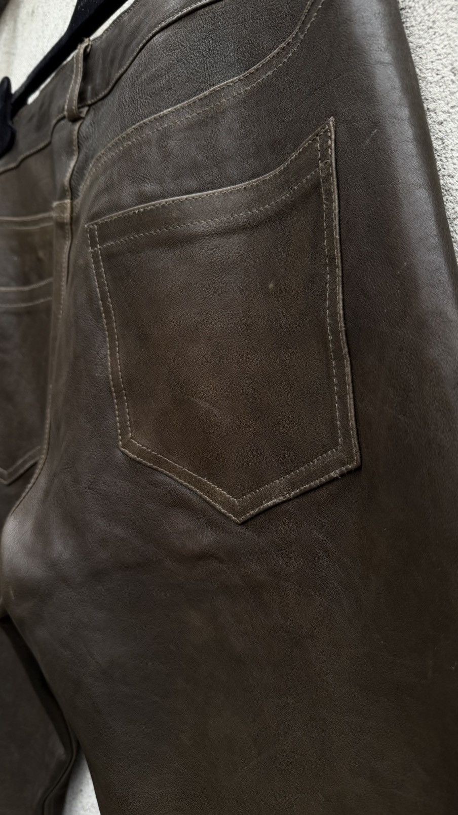 Enfants Riches Deprimes Enfants Riches Deprimes Moto fly straight leg leather jeans Size US 36 / EU 52 - 10 Thumbnail