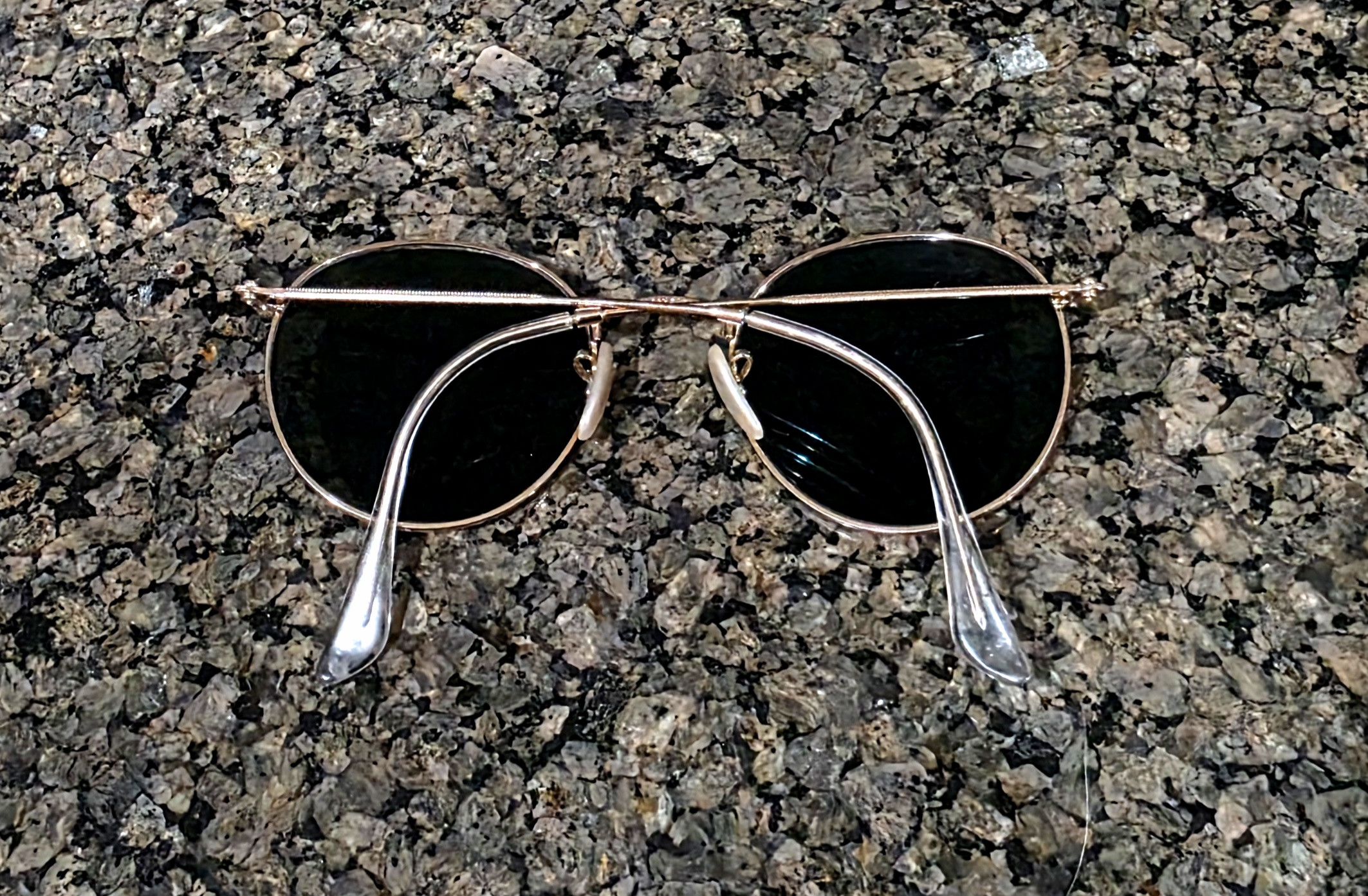 RayBan Ray-Ban Polarized RB3547 001/31 Oval Metal Gold Sunglasses Size ONE SIZE - 8 Thumbnail