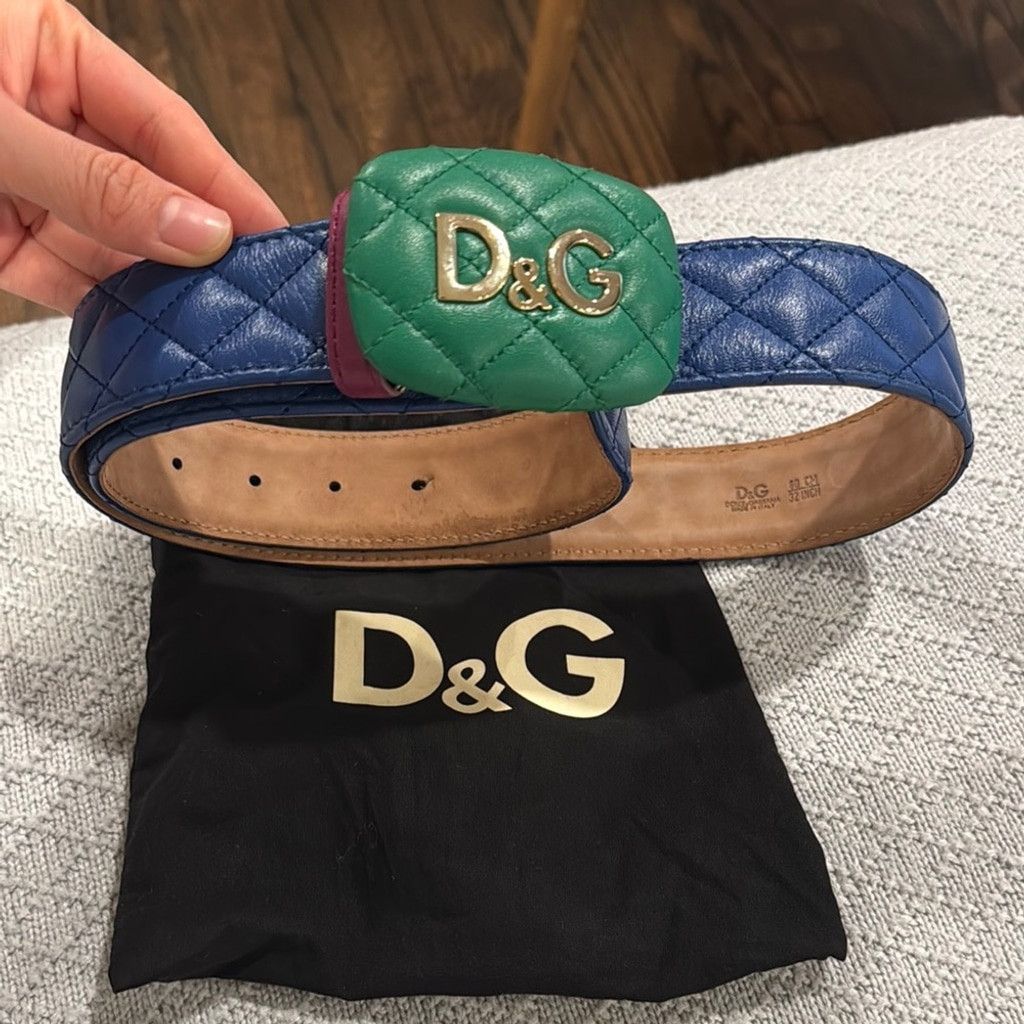 Dolce & Gabbana D&G belt 80cm/32inches Size ONE SIZE - 1 Thumbnail