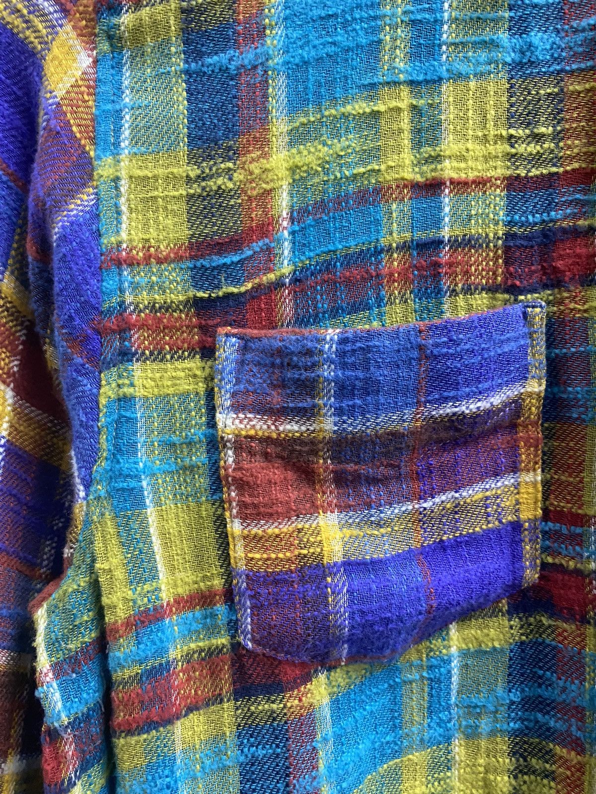 Flannel × Japanese Brand × Vintage Vintage Cube Sugar Flannel Size US M / EU 48-50 / 2 - 8 Thumbnail