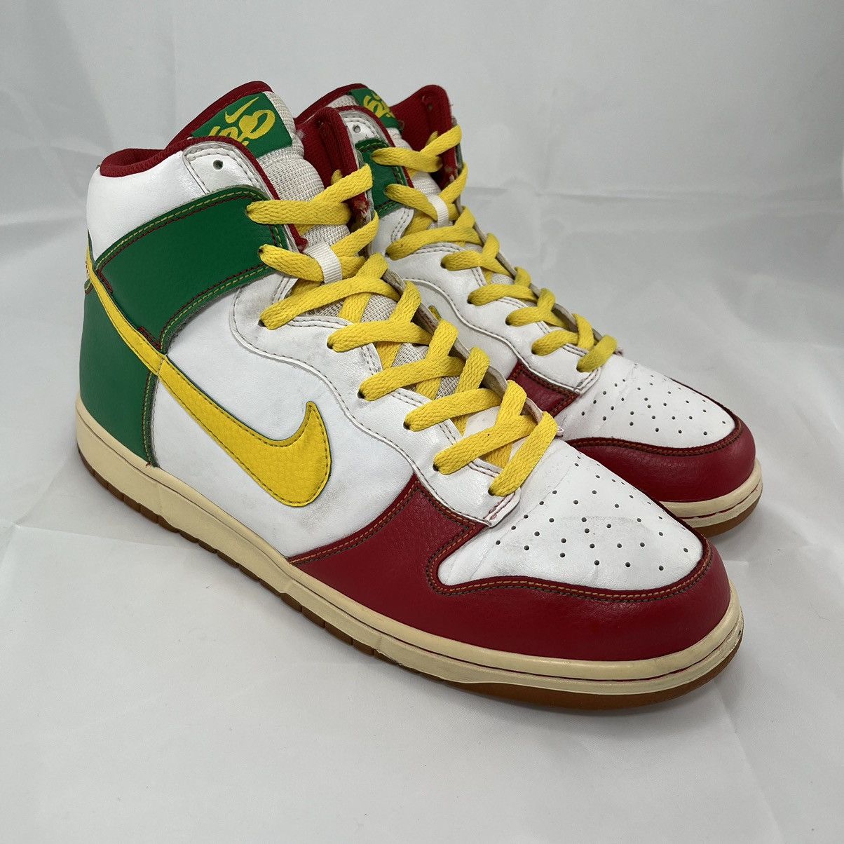 Grailed × Nike × Vintage Size 12 2012 Rare Nike Dunk High Rasta 6.0 Size US 12 / EU 45 - 2 Thumbnail