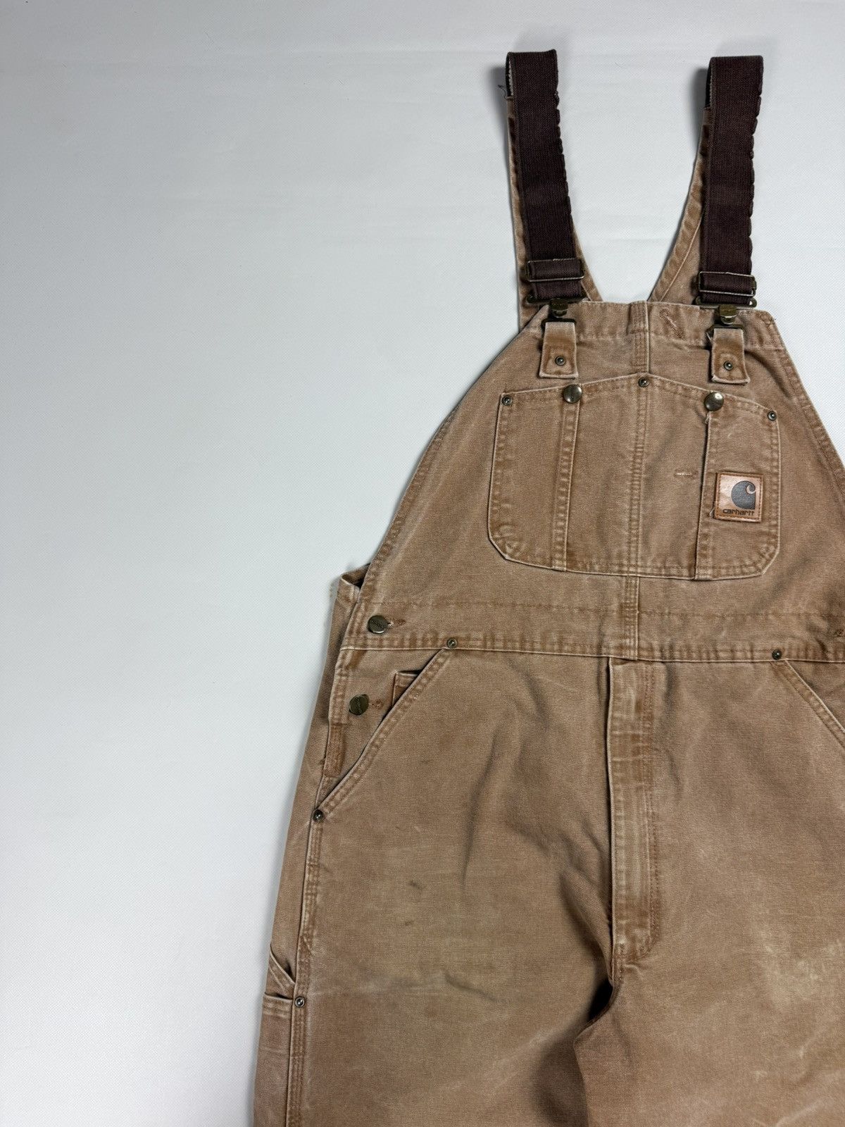 Carhartt Carhartt Men’s Workwear Canvas Coverall Jumpsuit Size 36 30 Size US 36 / EU 52 - 6 Thumbnail