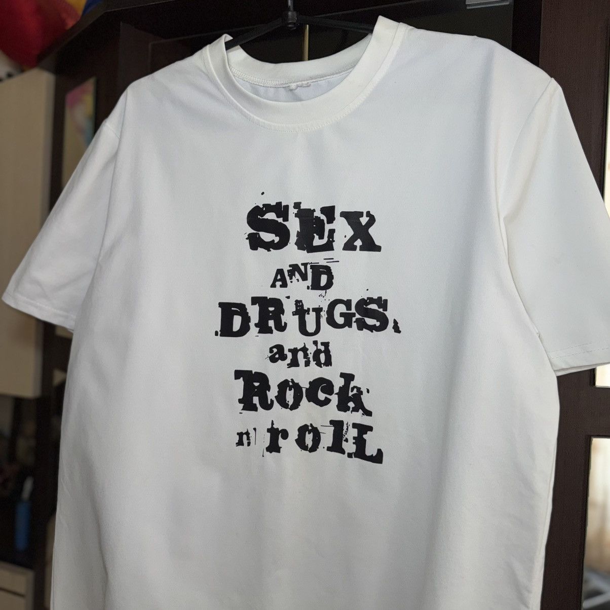 Other Y2K Sex And Drugs And Rock n Roll T-Shirt Size XL Size US XL / EU 56 / 4 - 2 Thumbnail