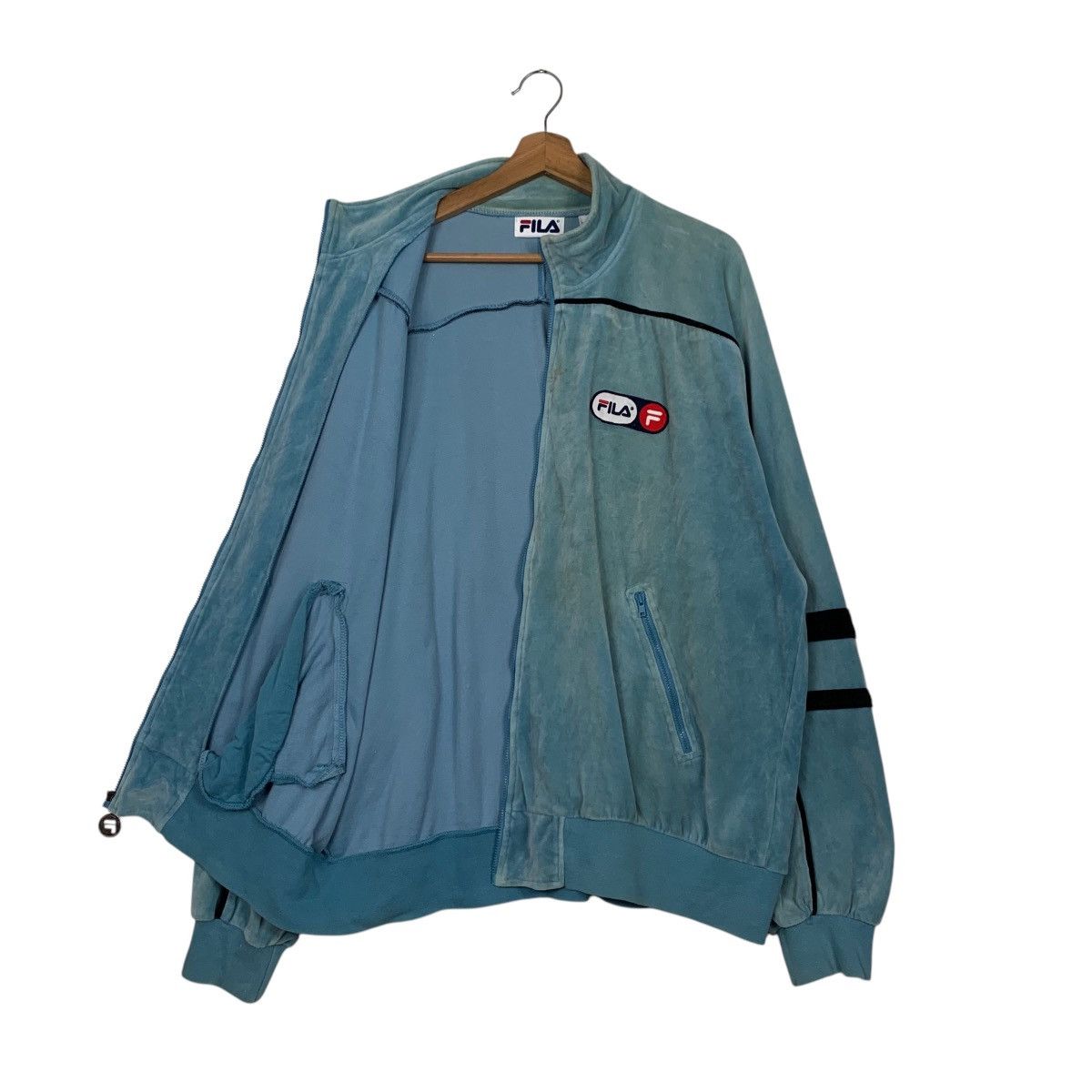 Fila Vintage 90's FILA Sweater Jacket #2526-C114 Size US L / EU 52-54 / 3 - 9 Thumbnail