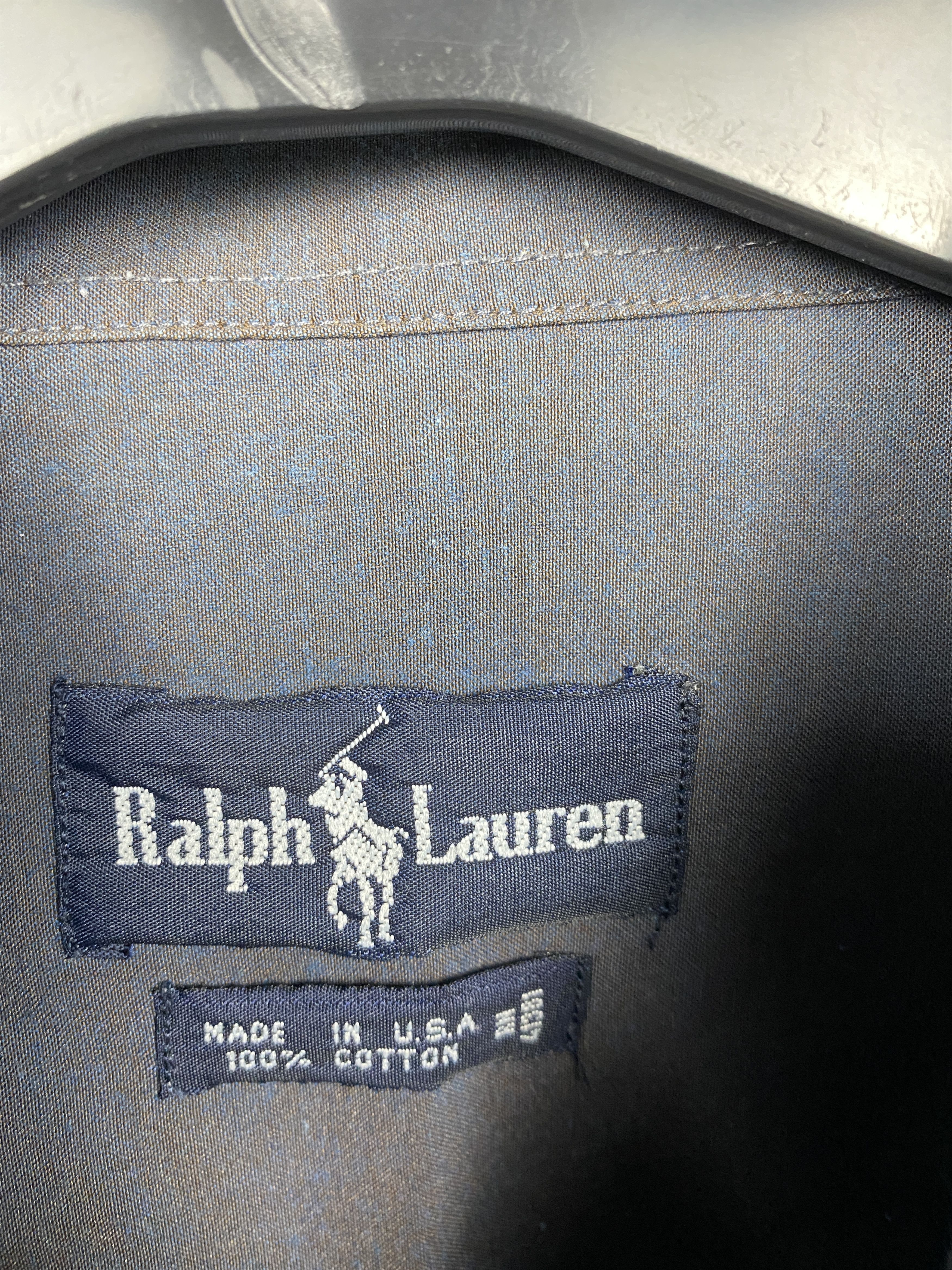 Polo Ralph Lauren Polo Ralph Lauren Vintage Shirt Made In USA Size US XL / EU 56 / 4 - 4 Thumbnail