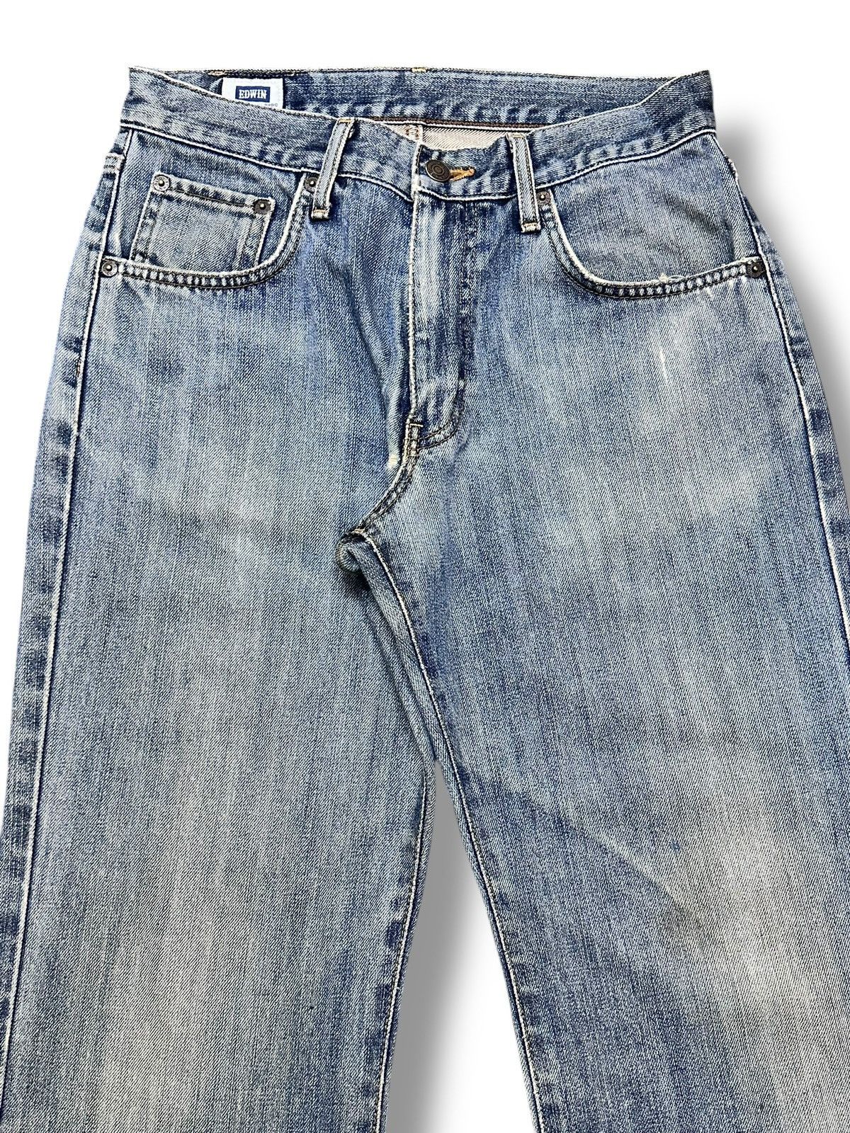 Edwin Edwin Vintage Wideleg Loose Style With Faded Wash Size US 28 / EU 44 - 4 Thumbnail