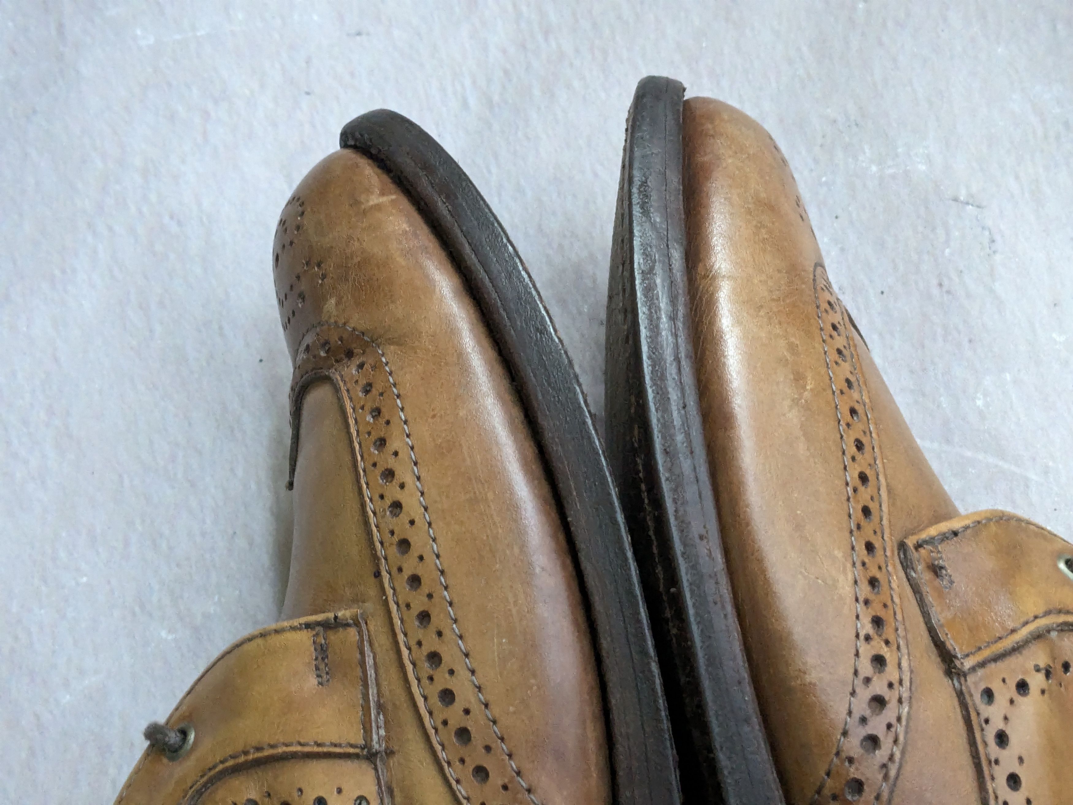 Allen Edmonds Allen Edmonds Dalton Boots Brown Wingtip Brogues 10 Wide Size US 10 / EU 43 - 7 Thumbnail