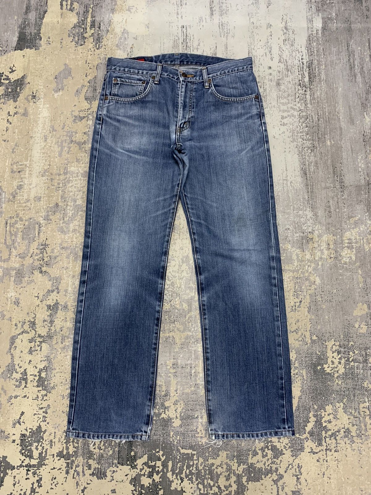 Edwin EDWIN 503 REGULAR DENIM JEANS BLUE WASH Size US 33 - 1 Thumbnail