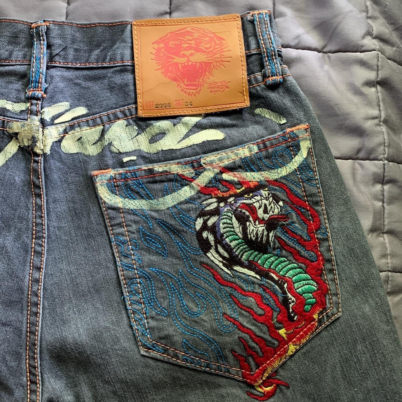 Ed Hardy Ed Hardy jeans/ Waist 34/Length 34 Size US 34 / EU 50 - 2 Thumbnail