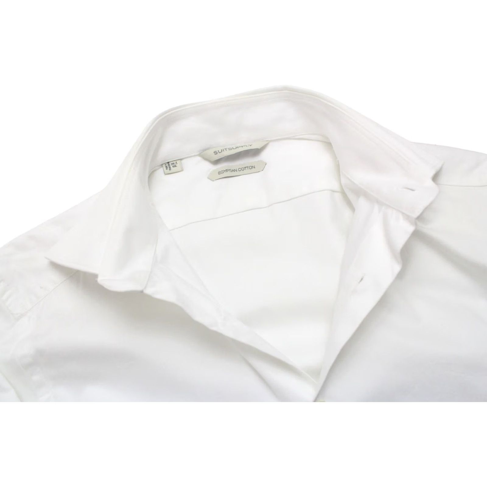 Suitsupply SUITSUPPLY Shirt Men's Cotton Button Up 38-7 / 15L Egyptian Size US M / EU 48-50 / 2 - 5 Thumbnail