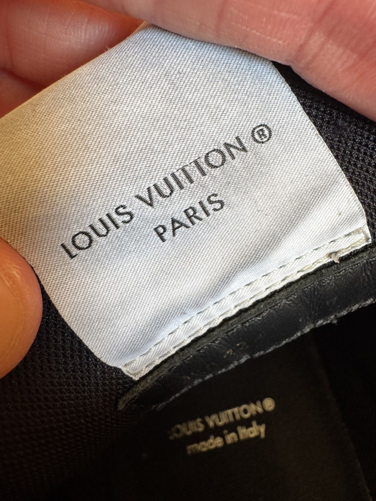 Louis Vuitton Louis Vuitton LV Trainer Velcro Strap Black Denim Size US 8 / EU 41 - 16 Thumbnail