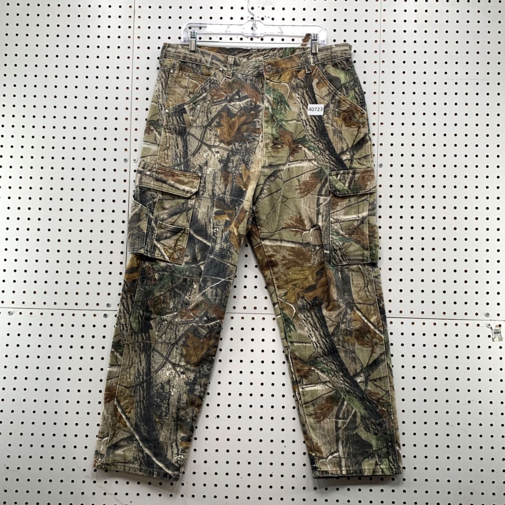 Wrangler Wrangler Cavas Camp Cargo Pant Mens Size 38x30 Camouflage Outdoor Jeans Size US 36 / EU 52 - 2 Thumbnail
