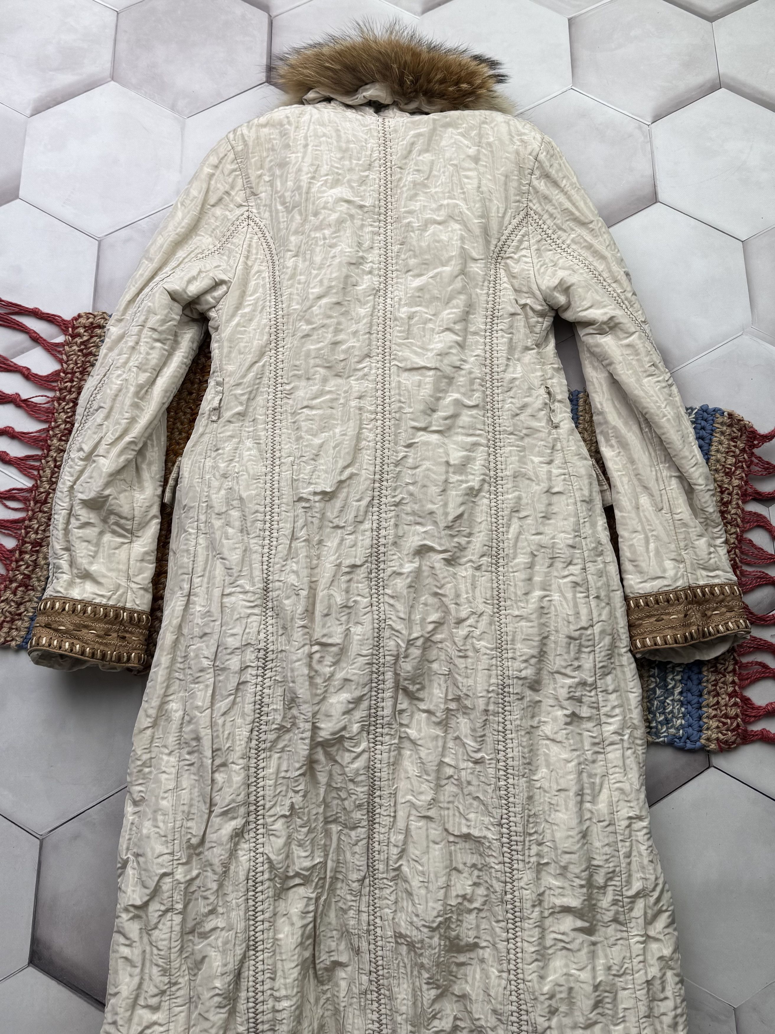 Japanese Brand Vintage Jacket With Real Fur Details (E4) Size M / US 6-8 / IT 42-44 - 6 Thumbnail