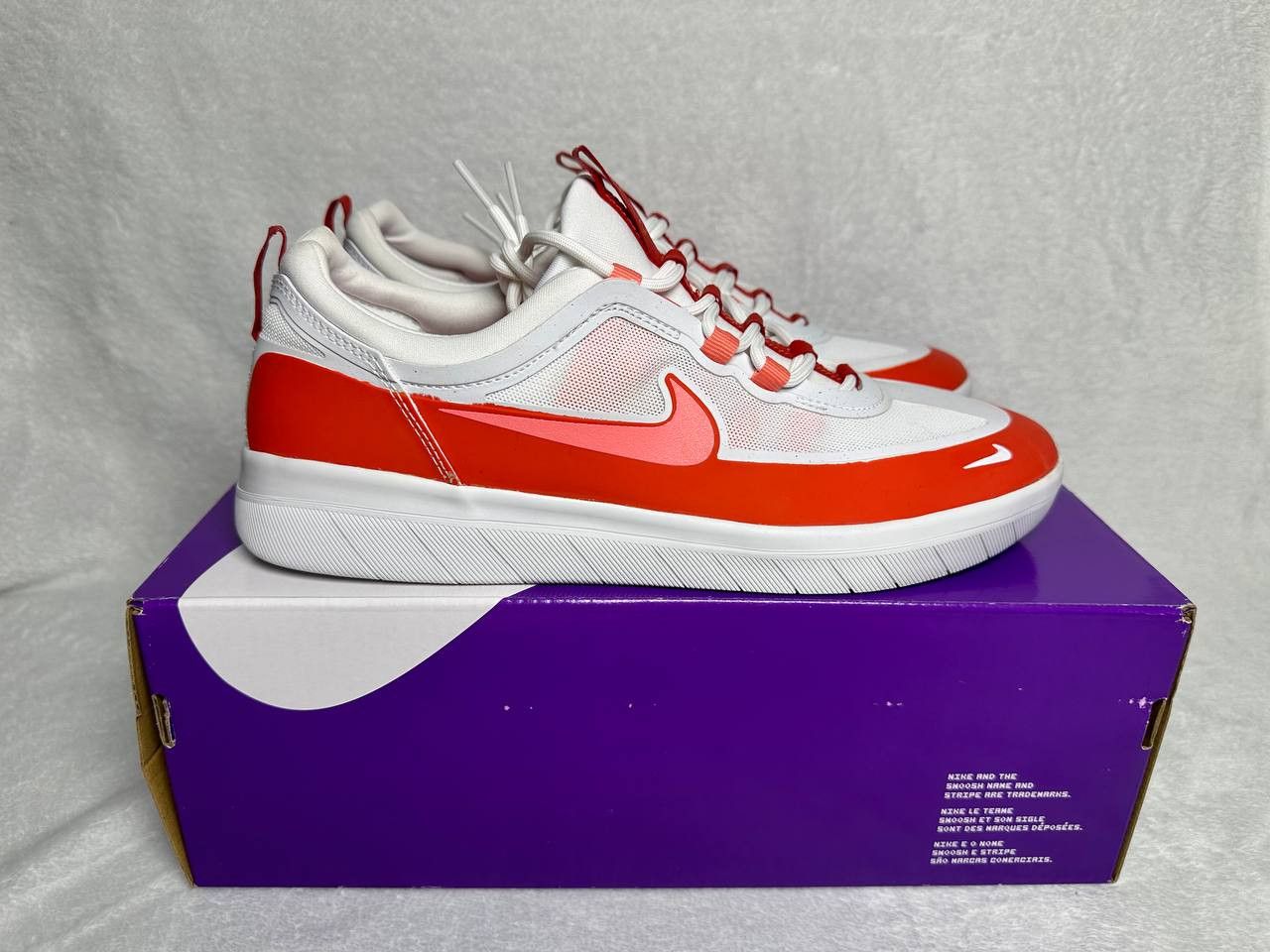 Nike Nike SB Nyjah Free 2 White Lobster Pink Red Grailed