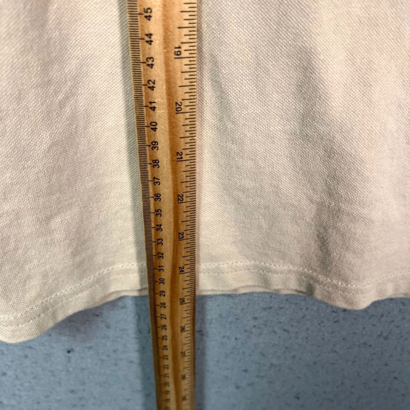 Polo Ralph Lauren VINTAGE Polo Ralph Lauren Mens Large Beige Long-Sleeve Polo Shirt 100% Cotton BOOT Size US L / EU 52-54 / 3 - 7 Thumbnail