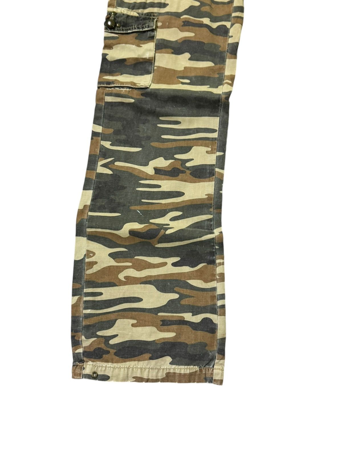 Hysteric Glamour Cargo MISS ME Studded multipocket Low Rise Camo Pants Size US 32 / EU 48 - 7 Thumbnail