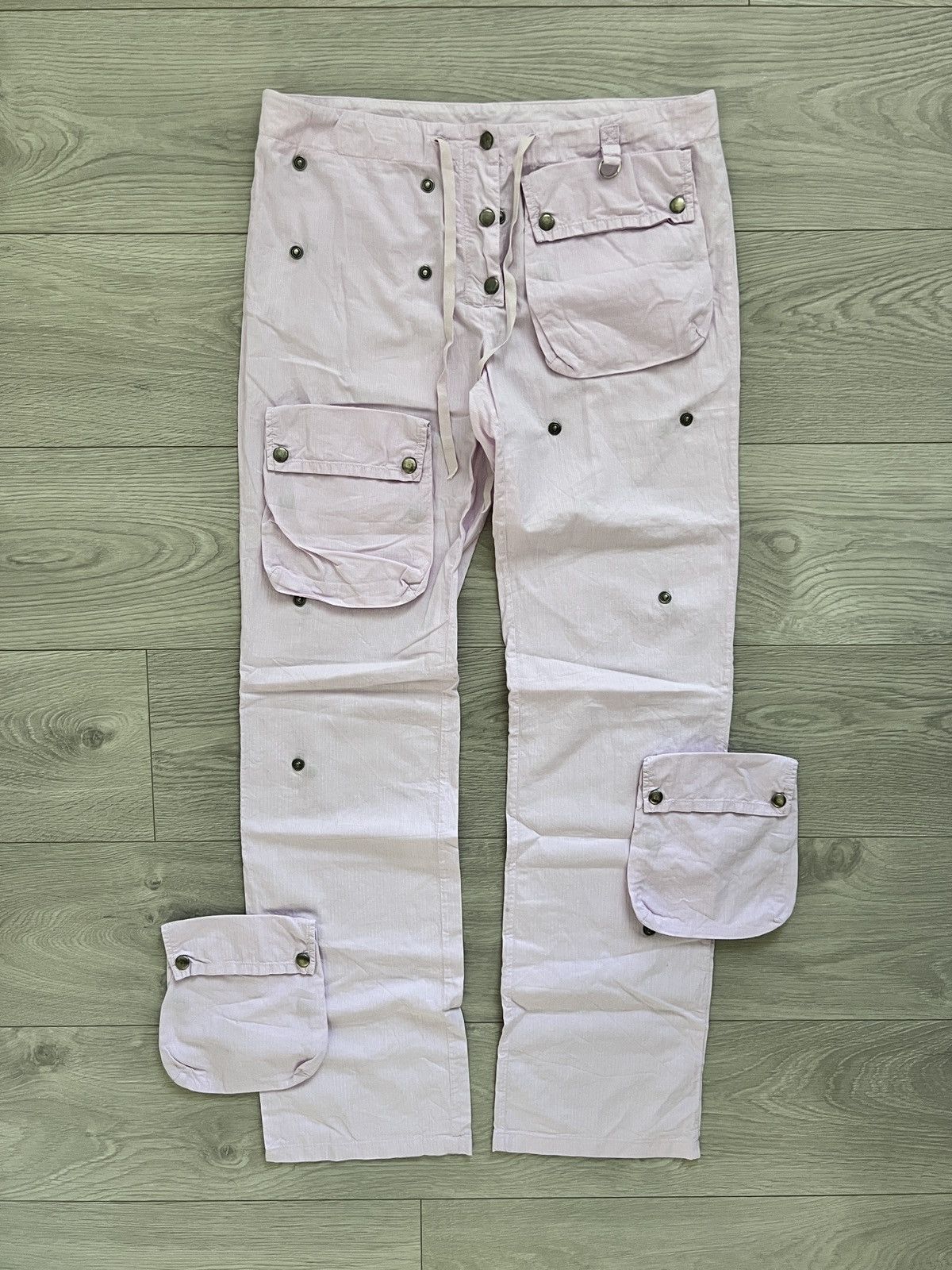 Maison Margiela Maison Martin Margiela SS2006 Adjustable Cargo Pocket Pants Size US 32 / EU 48 - 15 Thumbnail