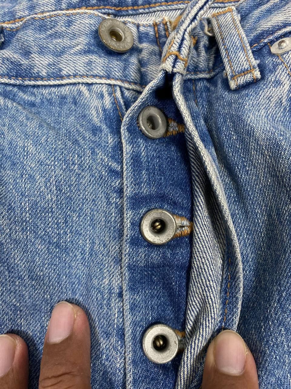 Japanese Brand todayful japanese brand selvedge distressed denim Size US 30 / EU 46 - 10 Thumbnail