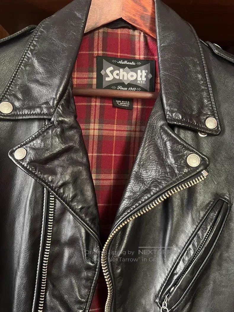 Schott Schott Leather coat Size US S / EU 44-46 / 1 - 3 Thumbnail