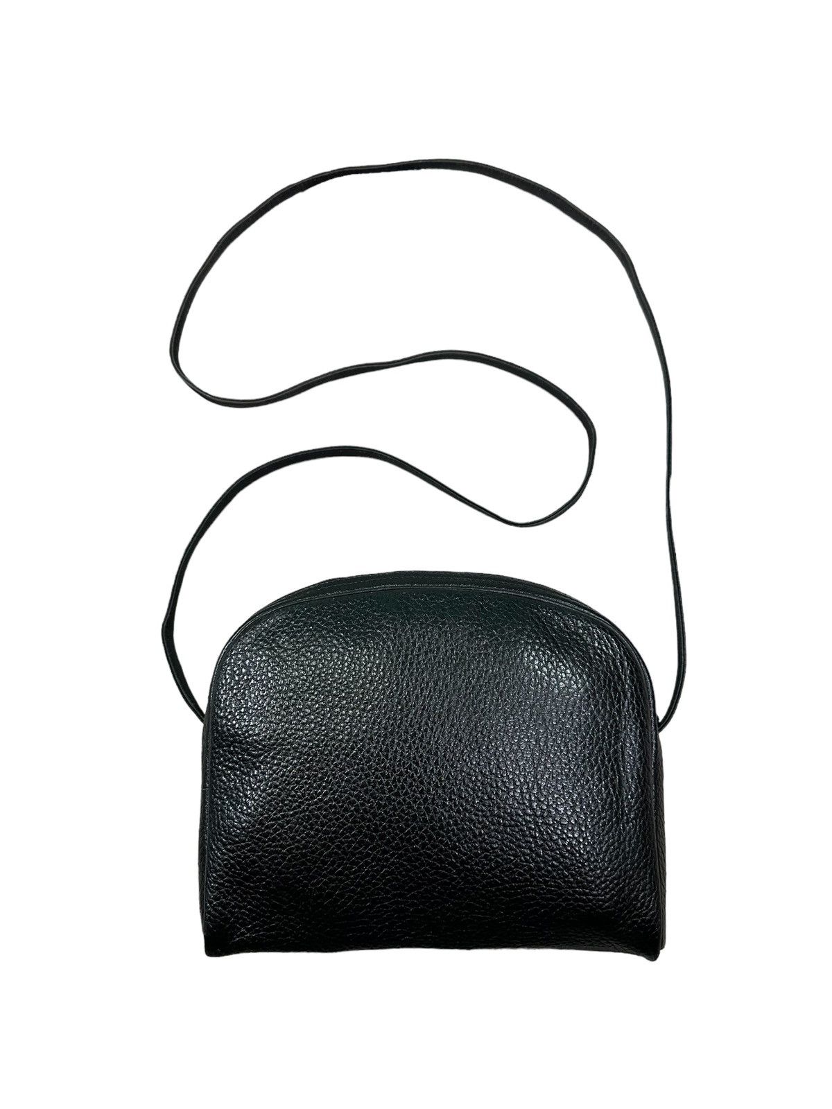 Dior AUTHENTIC VINTAGE CHRISTIAN DIOR BLACK LEATHER CROSSBODY BAG Size ONE SIZE - 4 Thumbnail