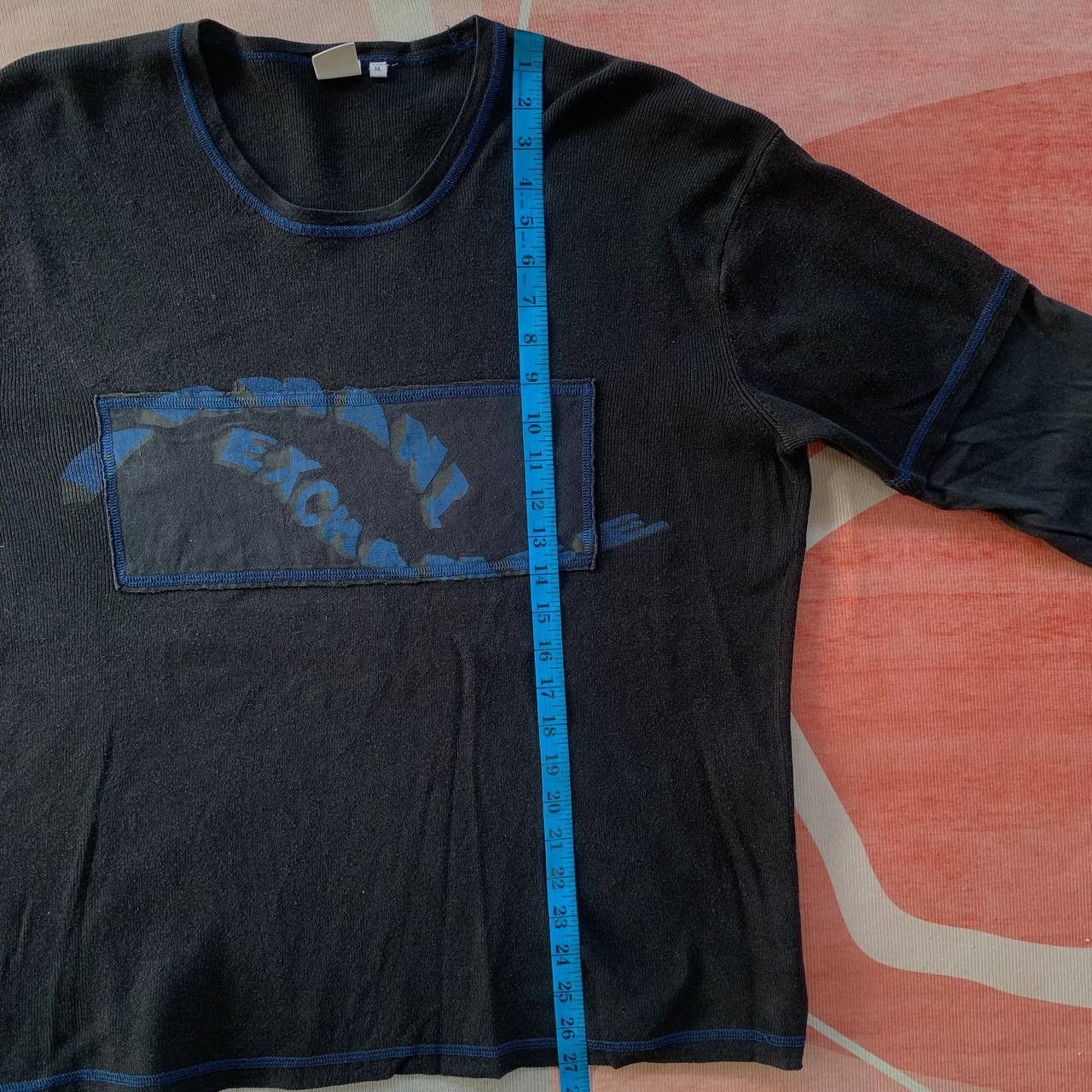 Armani Exchange Vintage ARMANI EXCHANGE Spellout Sweatshirt Size US XL / EU 56 / 4 - 9 Thumbnail