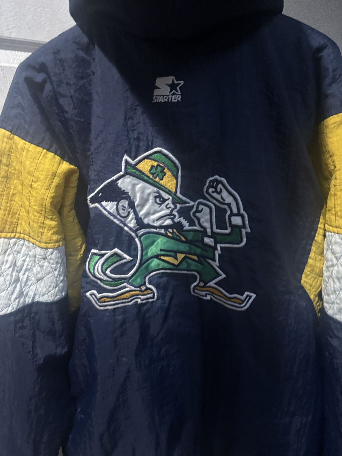 Starter Vintage Notre Dame Starter jacket Size US M / EU 48-50 / 2 - 5 Thumbnail