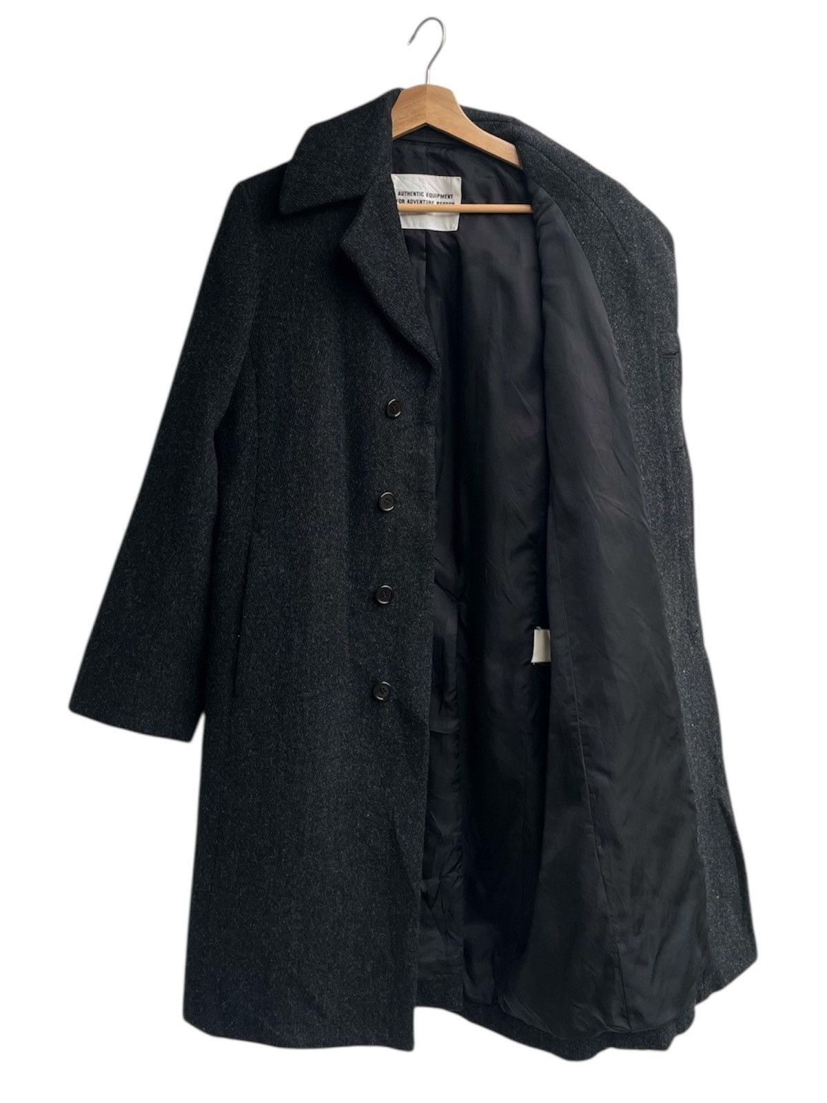 CABANE de ZUCCa × Issey Miyake × Zucca Zucca Wool Blend Coat Size US S / EU 44-46 / 1 - 3 Thumbnail