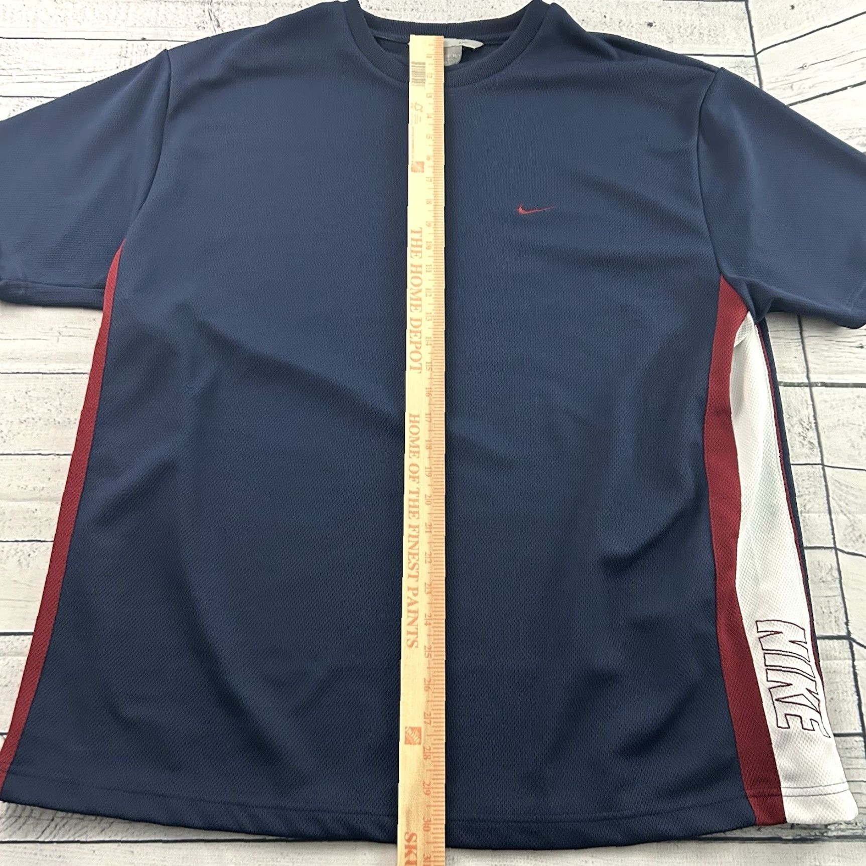 Nike Vintage Nike Short Sleeve Shirt Mens XXL Blue Size US XXL / EU 58 / 5 - 5 Thumbnail
