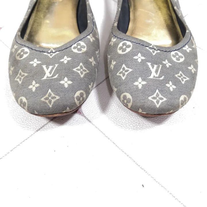 Louis Vuitton Louis Vuitton Classic Logo Grey Casual Flats -2508 Size US 6.5 / EU 39-40 - 7 Thumbnail