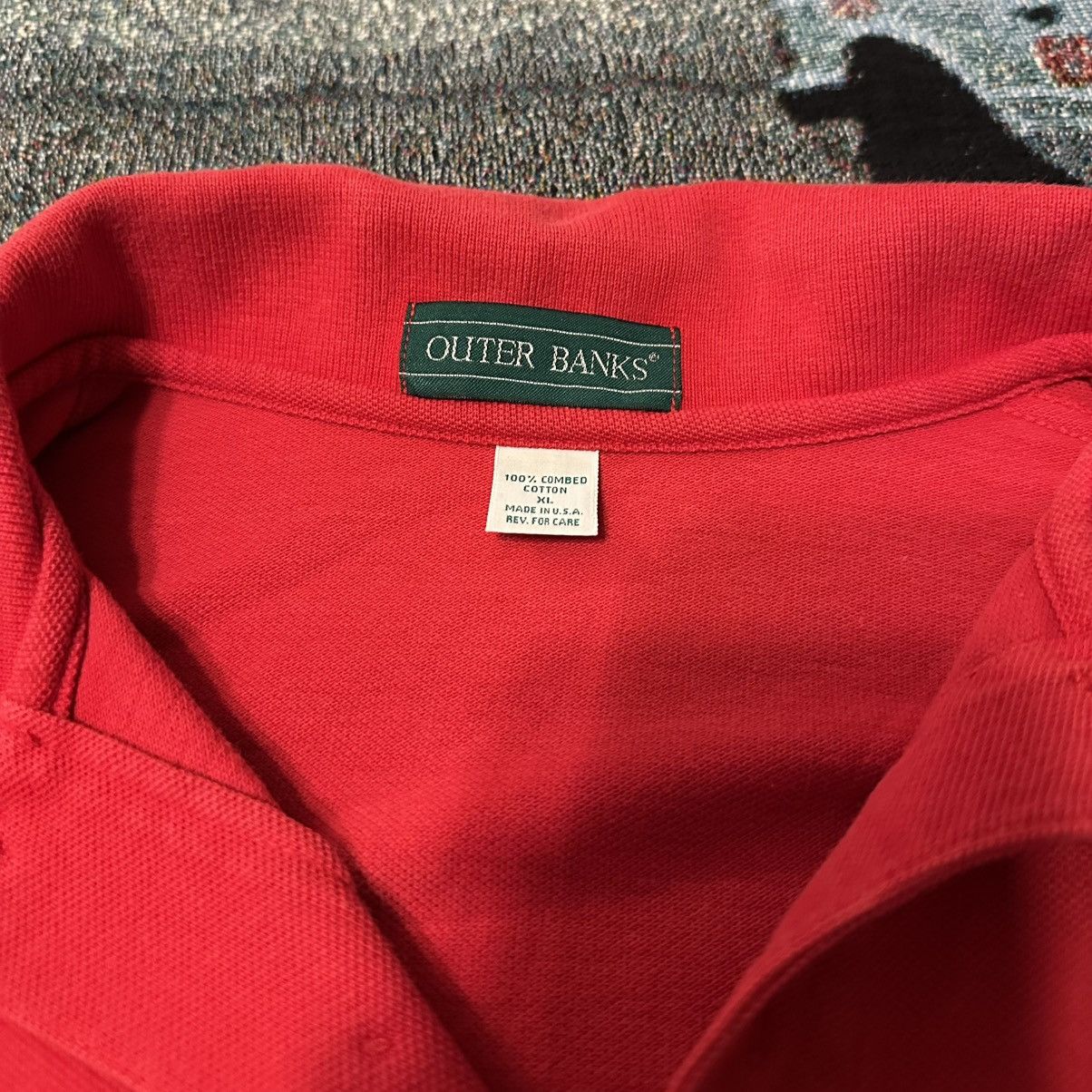 Mercedes-Benz × Vintage VINTAGE - Mercedes Benz - Outer Banks Polo XL Size US XL / EU 56 / 4 - 4 Thumbnail