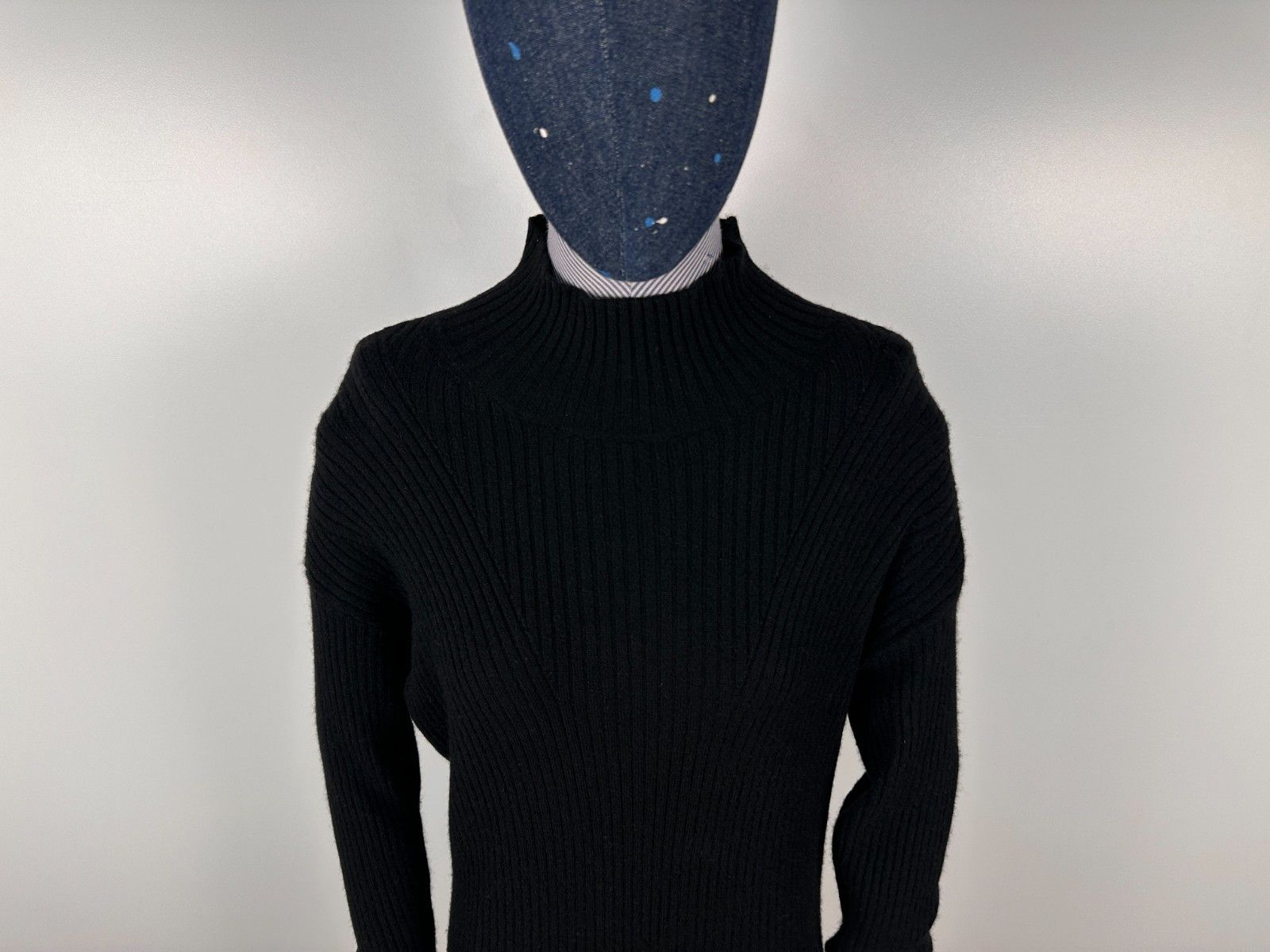 Other M&S Autograph 100% Pure Cashmere Black Jumper Size M Size M / US 6-8 / IT 42-44 - 2 Thumbnail