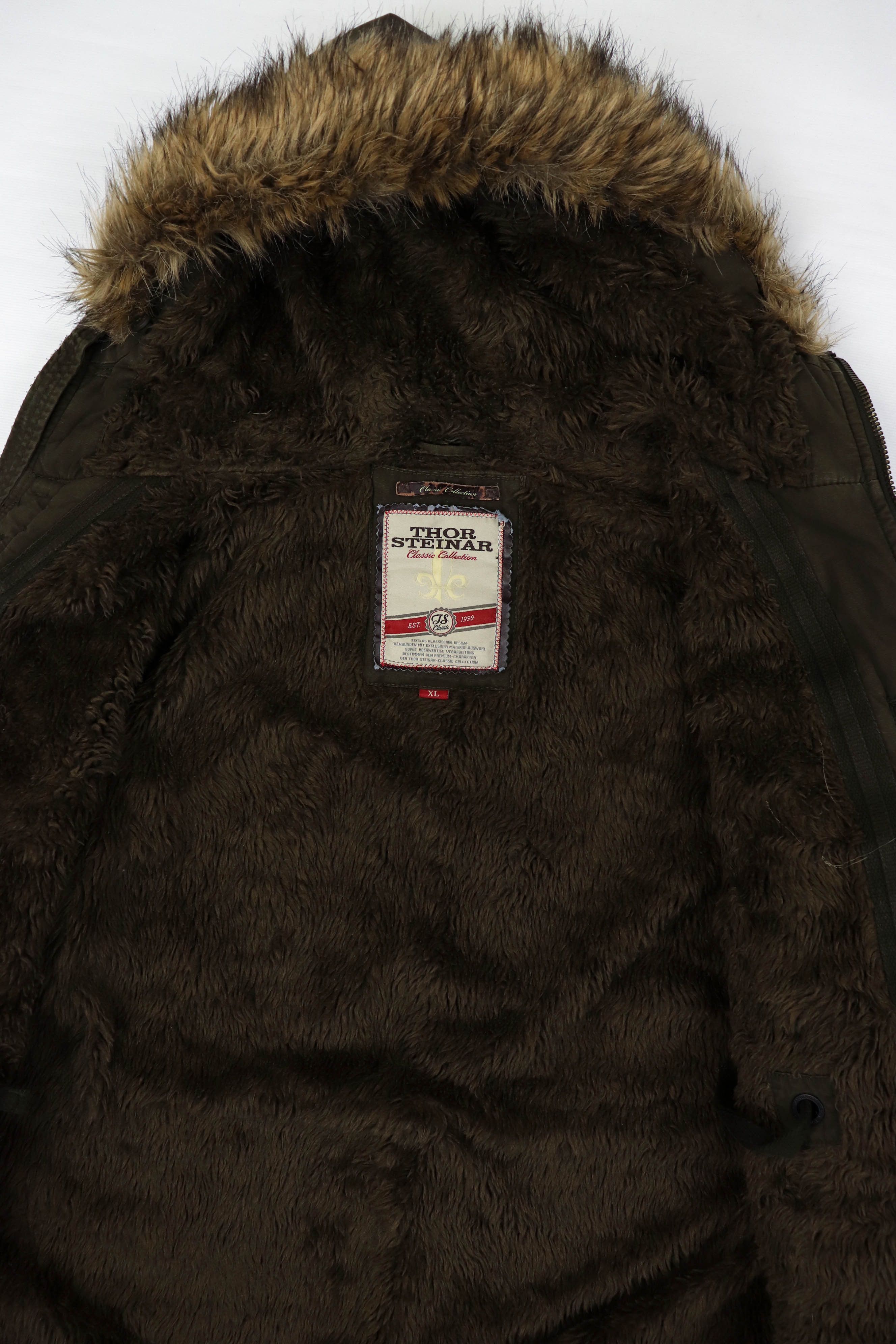 Vintage Thor Steinar Pfadfinder Nordic Comp. Khaki Hooded Parka Size US XL / EU 56 / 4 - 15 Thumbnail