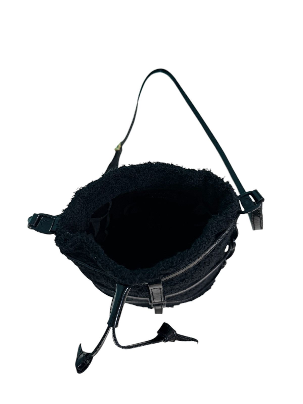 Salvatore Ferragamo SALVATORE FERRAGAMO TERRY CLOTH CAGE BUCKET BAG Size ONE SIZE - 8 Thumbnail
