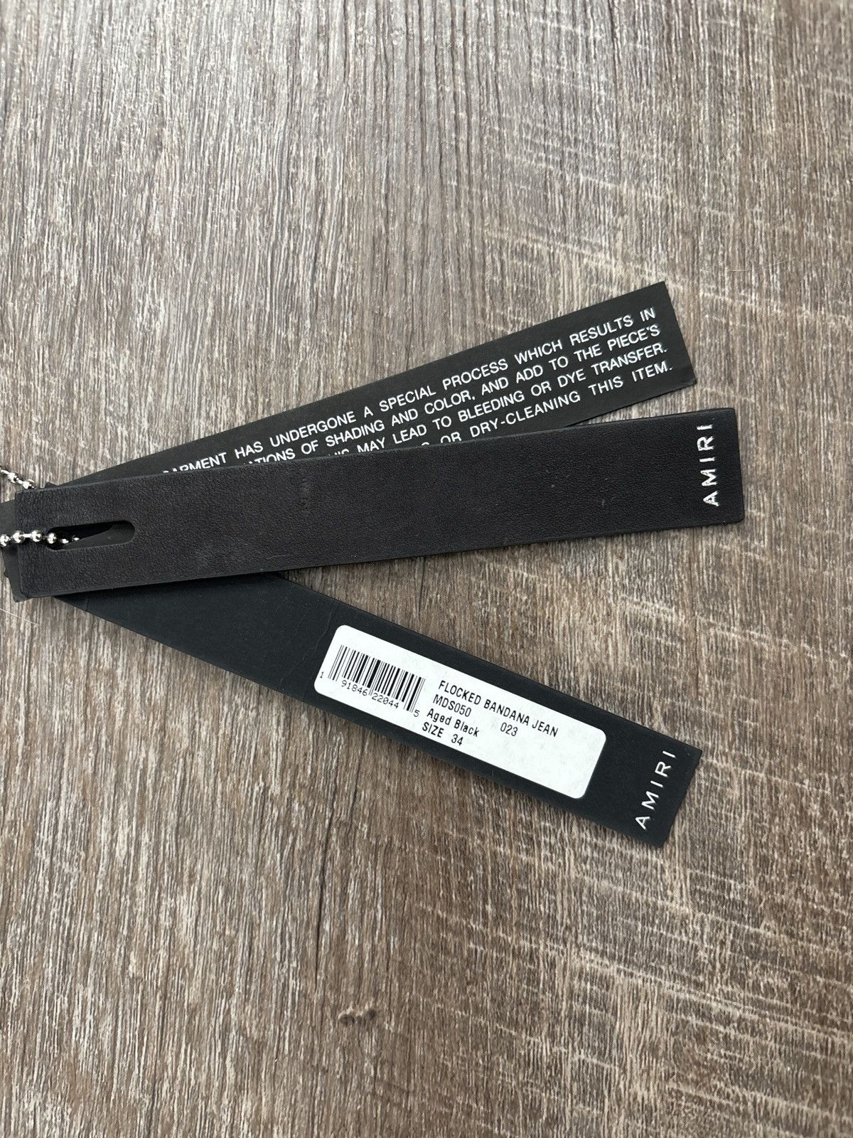 Amiri Flocked Bandana Jean Size US 34 / EU 50 - 5 Thumbnail