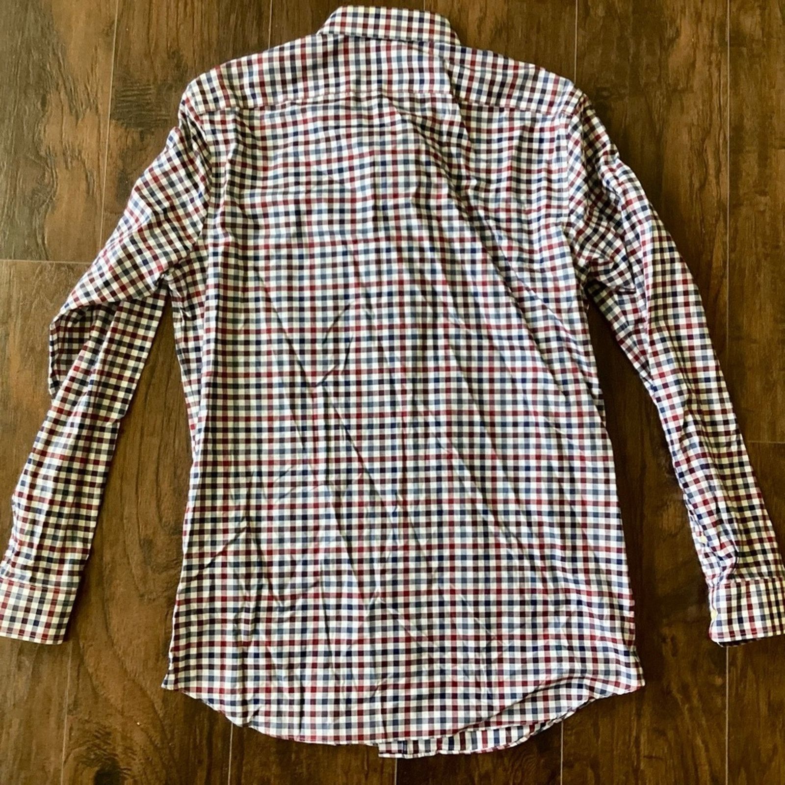 Banana Republic Banana Republic Non-Iron Slim Fit Button Down Size US XL / EU 56 / 4 - 6 Thumbnail