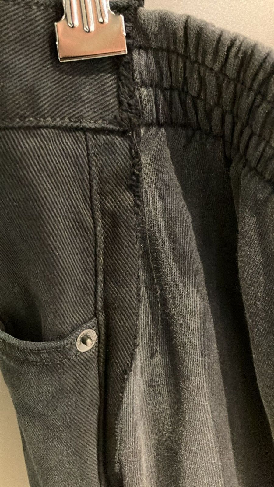 Balenciaga 💥$2.1K VALUE 💥Hybrid Baggy Pants Soft Denim Size US 34 / EU 50 - 3 Thumbnail