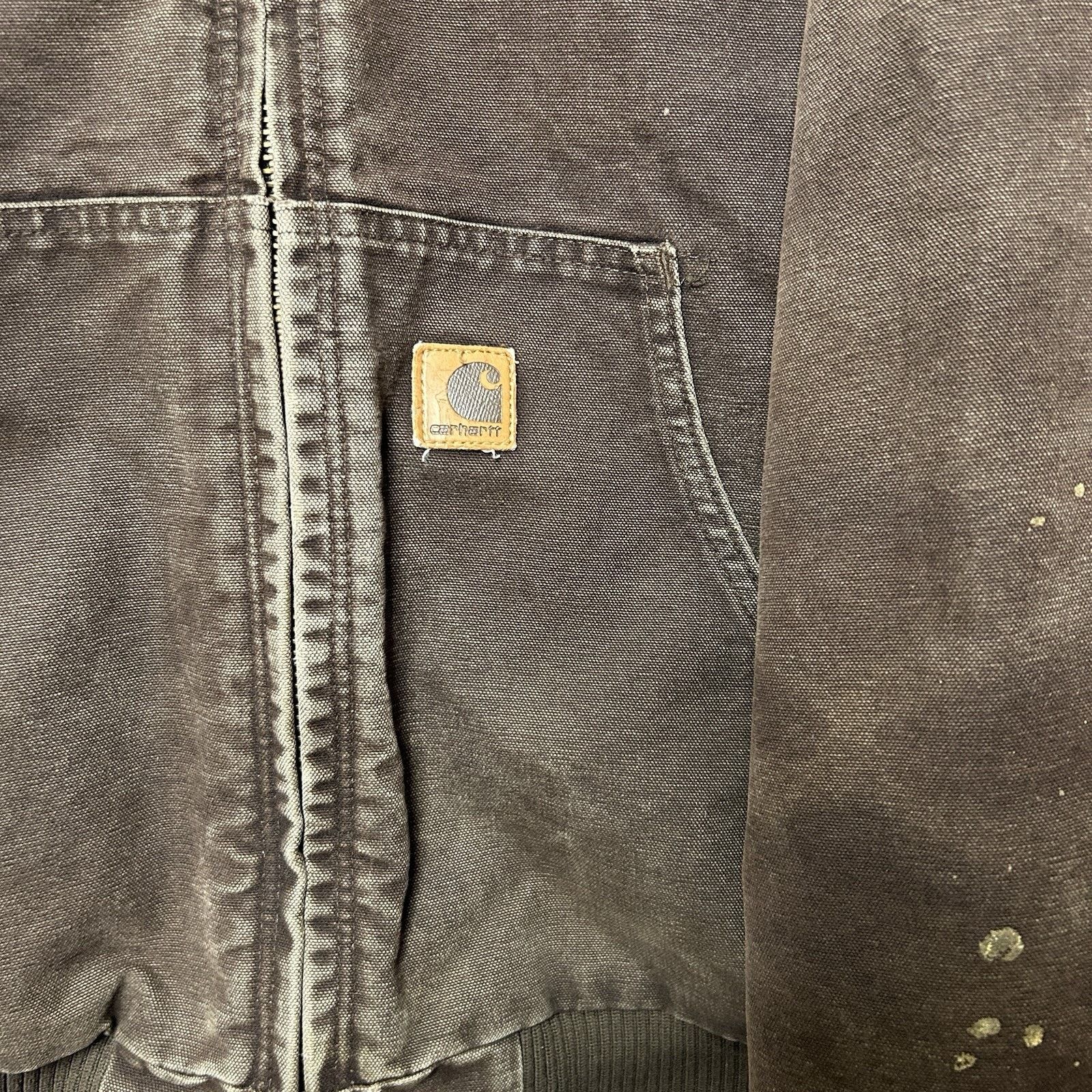Carhartt Vintage Carhartt Hooded Active Jacket “Dark Brown” J130 DKB Size US L / EU 52-54 / 3 - 3 Thumbnail