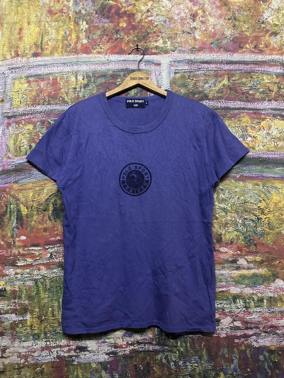 Polo Ralph Lauren Vintage Polo Sport Tee Size US L / EU 52-54 / 3 - 1 Thumbnail