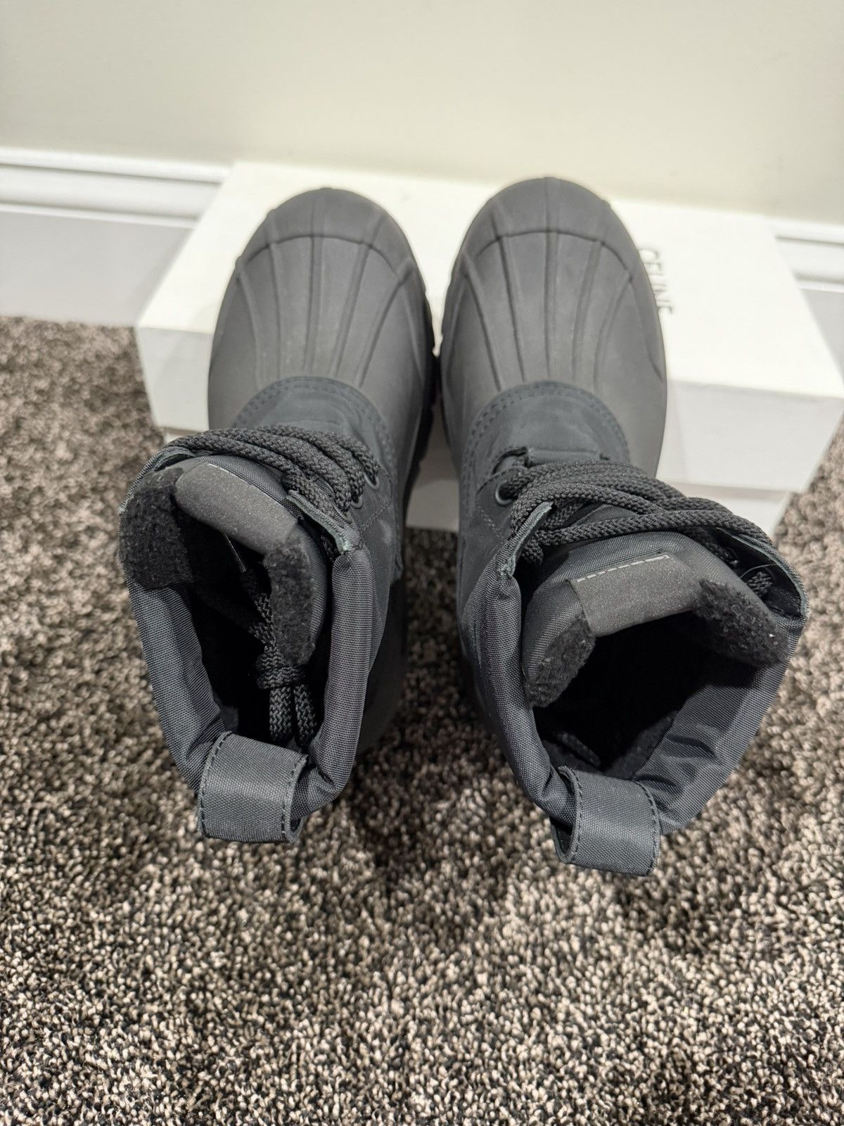 Celine Celine x Phoebe Philo Black Duck Boots Size US 6 / IT 36 - 10 Thumbnail