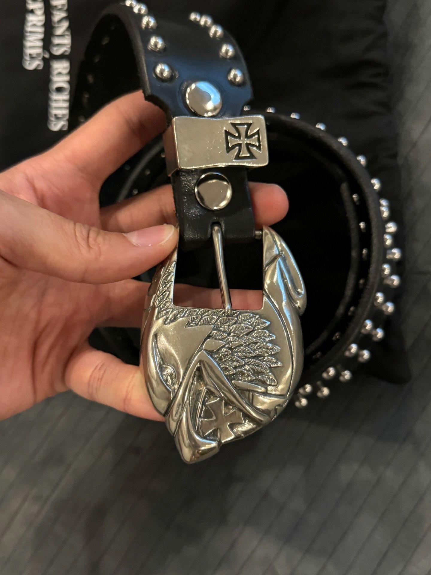 Enfants Riches Deprimes Enfants Riches Deprimes Eagle Rivet Belt 2501-Nextarrow Size ONE SIZE - 2 Thumbnail