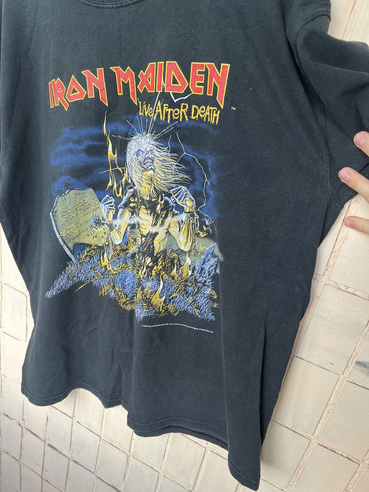 Other Vintage 2007 Iron Maiden Live After Death Tee Y2K Size US XL / EU 56 / 4 - 10 Thumbnail