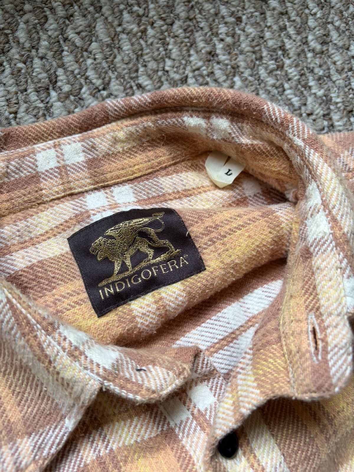 Indigofera Bryson Flannel Brushed Size US L / EU 52-54 / 3 - 4 Thumbnail