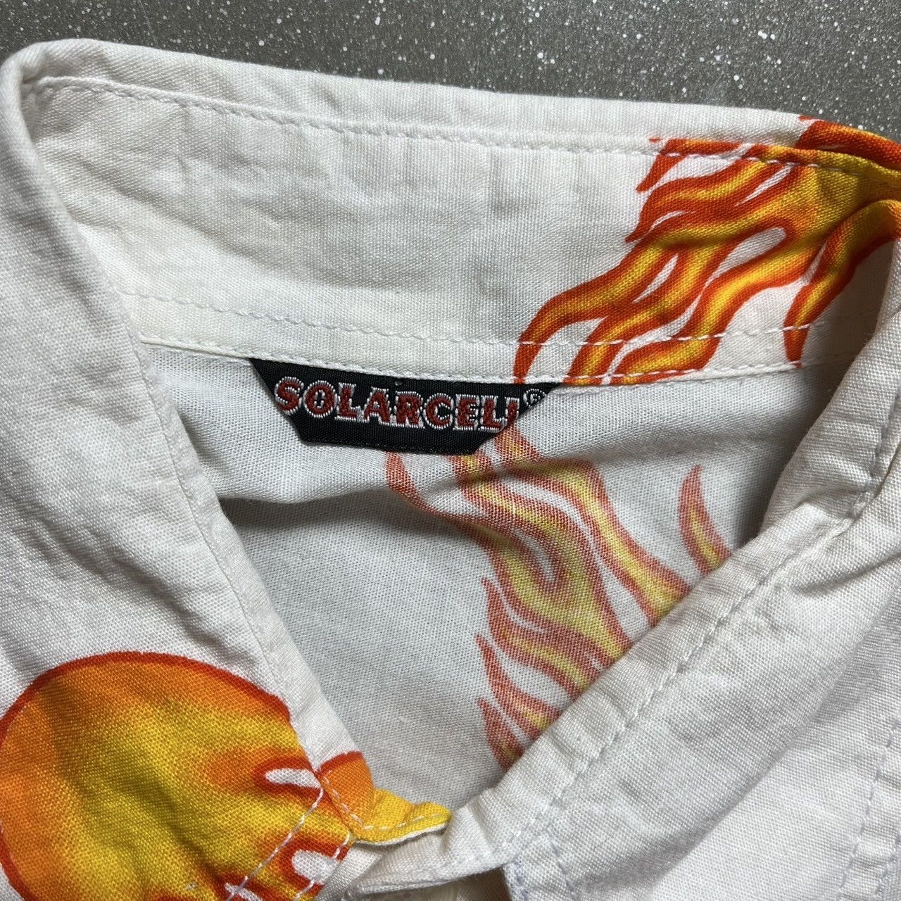Other Solarcell Brand Flame Graphic Shirt Size M / US 6-8 / IT 42-44 - 2 Thumbnail