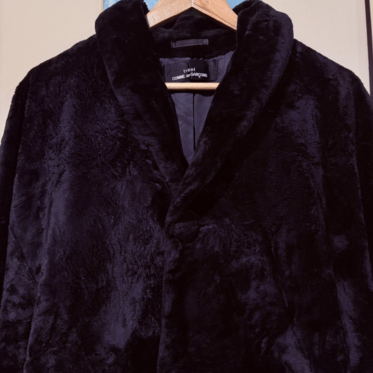 Comme des Garcons Comme Des Garcons Tricot Acrylic Wool Coats Vintage Size US L / EU 52-54 / 3 - 5 Thumbnail