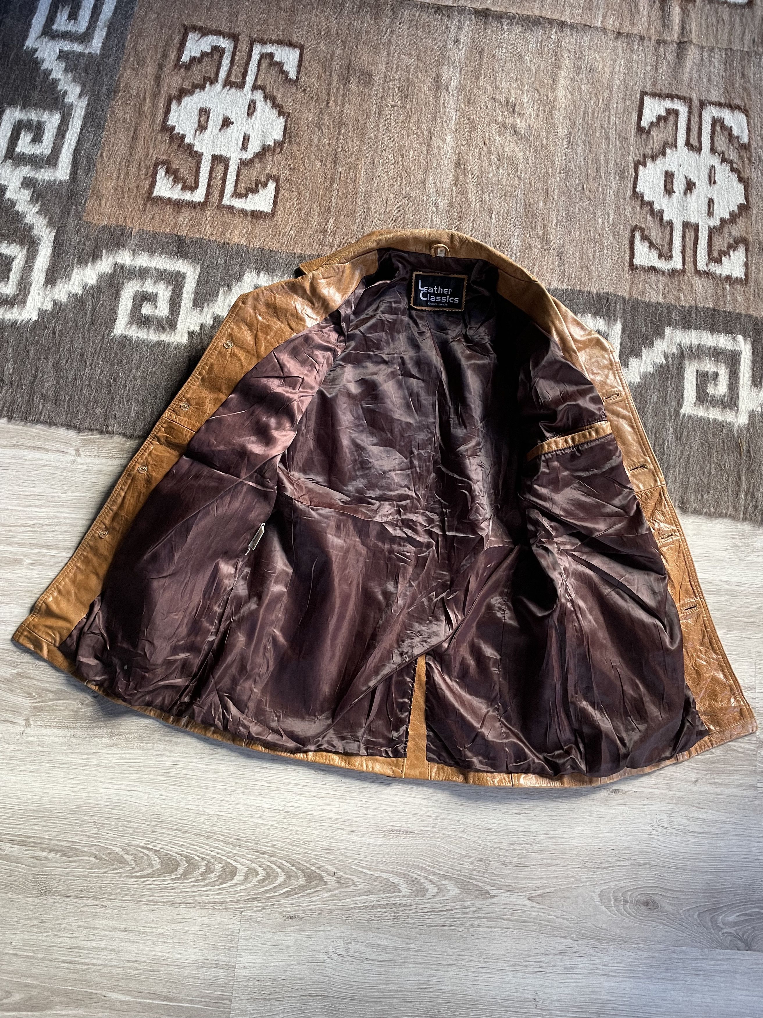 Vintage Vintage Leather UK Made Leather Jacket 7926AC Size US S / EU 44-46 / 1 - 6 Thumbnail