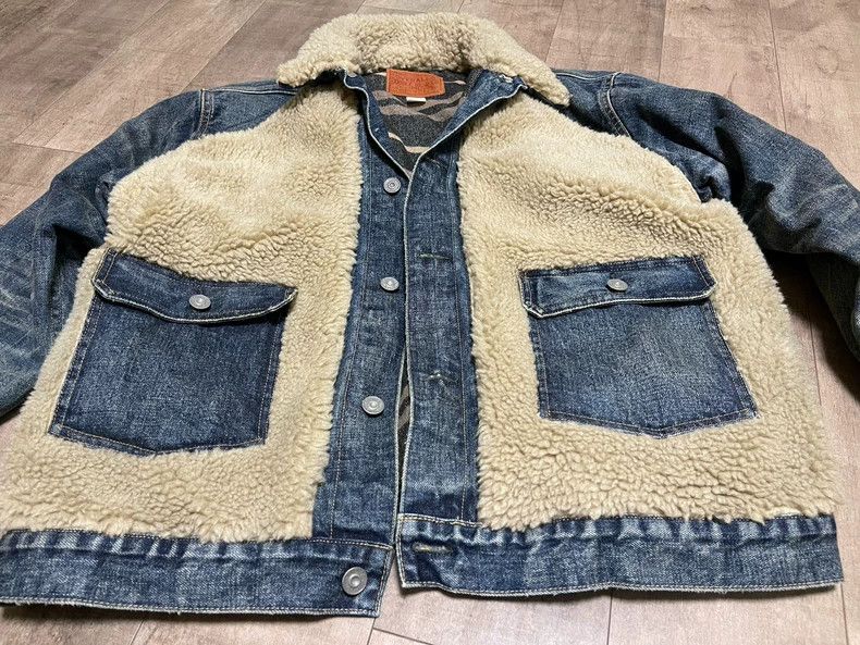 RRL Ralph Lauren RRL Ralph Lauren Washed white bear denim jacket Size US L / EU 52-54 / 3 - 4 Thumbnail